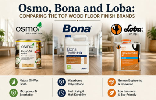 Osmo, Bona and Loba: Comparing the Top Wood Floor Finish Brands