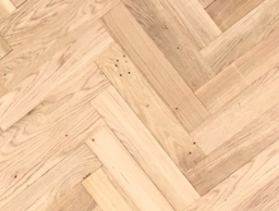 Tradition Classics Engineered Oak Parquet Flooring, Unfinished, Rustic, 70x20x350 mm