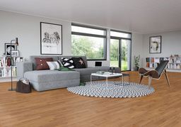 Junckers Beech SylvaKet Solid 2-Strip Wood Flooring, Silk Matt Lacquered, Harmony, 129x14mm