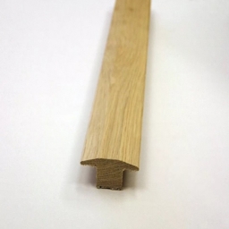 Traditions Solid Oak T-Shaped Threshold, Unfinished, 20mm, 2.44 m
