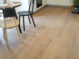 Xylo Engineered White Stained Oak Flooring, Rustic, Brushed, Smoked & UV Oiled, 190x14x1900mm