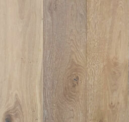 Xylo White Stained Engineered Oak Flooring, Rustic, Brushed & Smoked, UV Oiled, 190x14x1900mm