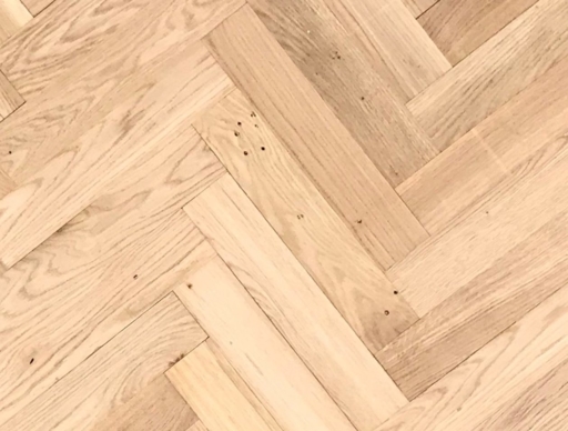 Tradition Classics Engineered Oak Parquet Flooring, Unfinished, Rustic, 70x11x350 mm