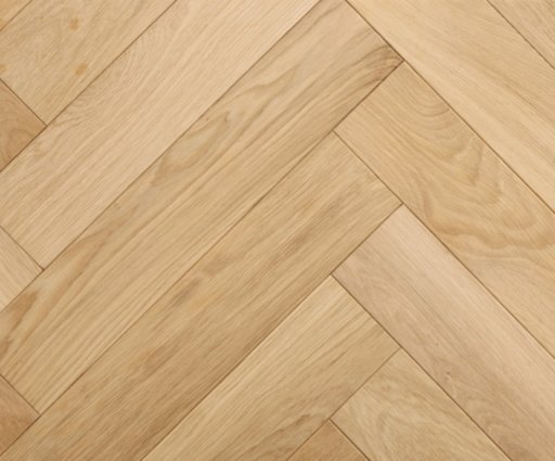 Tradition Classics Herringbone Engineered Oak Parquet Flooring, Prime, Unfinished, 100x20x500 mm
