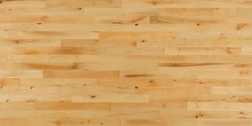 Junckers SylvaSport Beech Club Solid Hardwood Flooring, Silk Matt Lacquer, Rustic, 22x129x3700mm