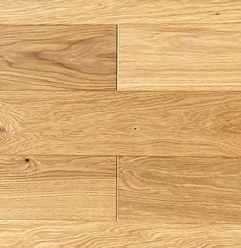 Vision Natural Matt Lacquer Oak Engineered Flooring, Plank, Matt Lacquered, 1092x130x14mm