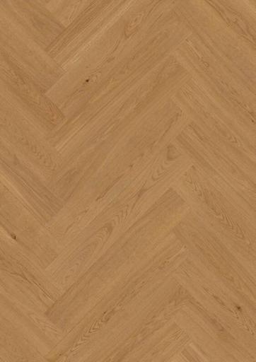 Boen Transparent Oak Herringbone T/G Wood Flooring, Brushed, Live Natural, 10.5x137x790mm