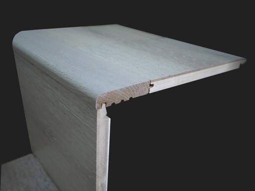 Tradition Select Stair Nosing, Brushed & White Oiled, 60x15x910mm