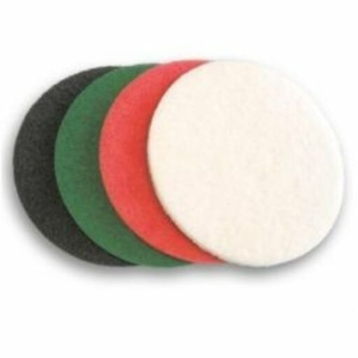 Blanco Buffing Cleaning Pads, Black, Pack of 5, 407 mm