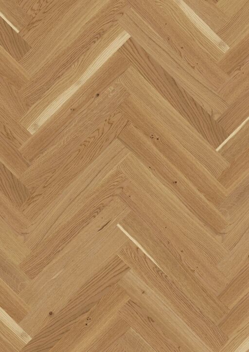 Boen Basic Oak 2 Layer Parquet Flooring, Matt Lacquered, 70x10x470 mm