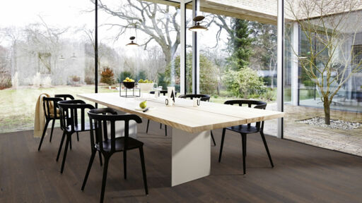 Boen Brown Oak Jasper Engineered Flooring, Brushed, Oiled, 138x3.5x14mm