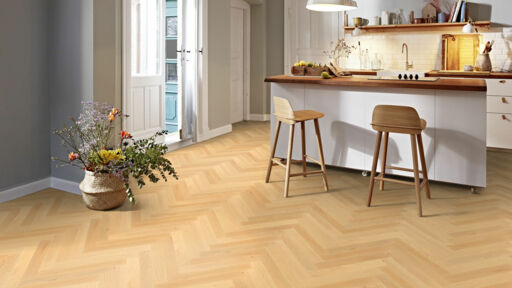 Boen Prestige Ash Parquet Flooring, Natural, Oiled, 70x10x470mm