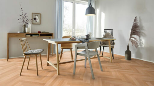 Boen Prestige Beech Parquet Flooring, Natural, Oiled, 70x10x470mm