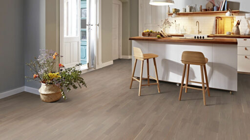 Boen Sand Oak Engineered Flooring, Brushed, Oiled, 215x14x2200mm