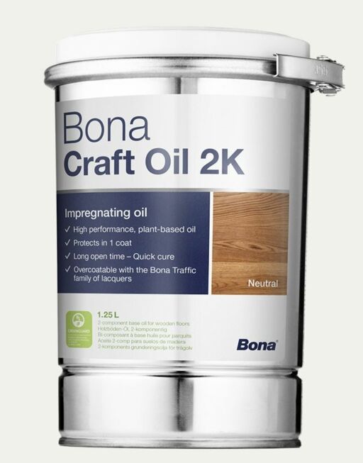Bona Craft Oil, 2K,Provincial, 1.25L