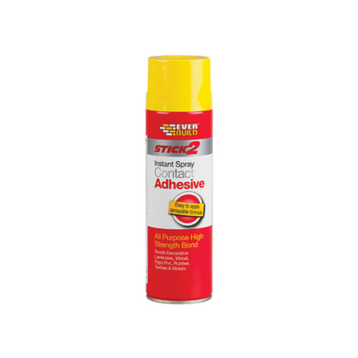 Everbuild Spray Contact Adhesive, 500 ml