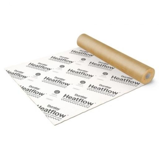 Duralay Heatflow Underlay For Wood Floors with Underfloor Heating, 3mm, 15sqm