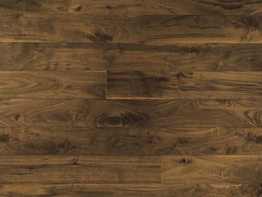 Elka American Black Walnut Engineered Flooring, Rustic, Lacquered, 150x18xR mm