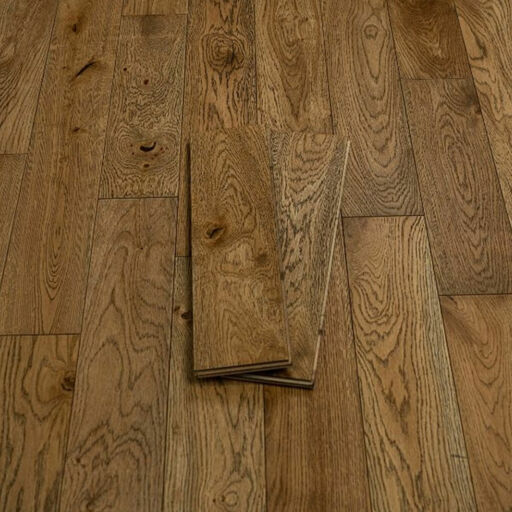 Evergreen Oxford Cottage Engineered Oak Flooring, Natural, Brushed & Oiled, 125x14xRLmm