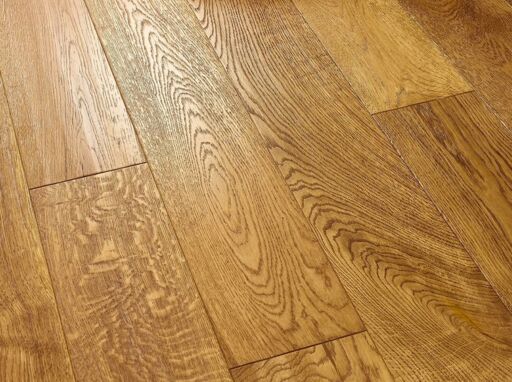 Evolve Chelsea, Engineered Oak Flooring, Golden, Handscraped, Deep Brushed & Lacquered, 180x20x1860mm