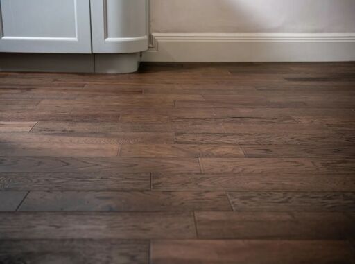 Evolve Richmond, Engineered Oak Flooring, Black Washed, Brushed & Lacquered, 125x14xRL mm.