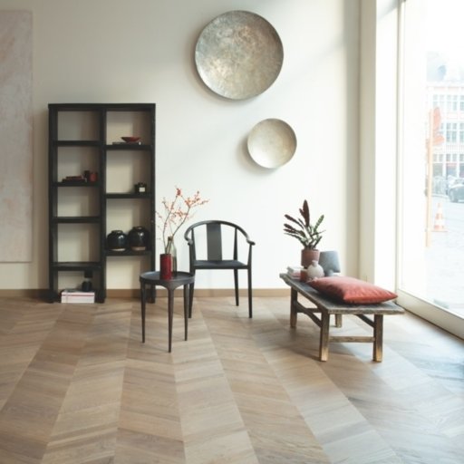 QuickStep Intenso Eclipse Oak Engineered Parquet Flooring, Oiled, 310x14x1050 mm