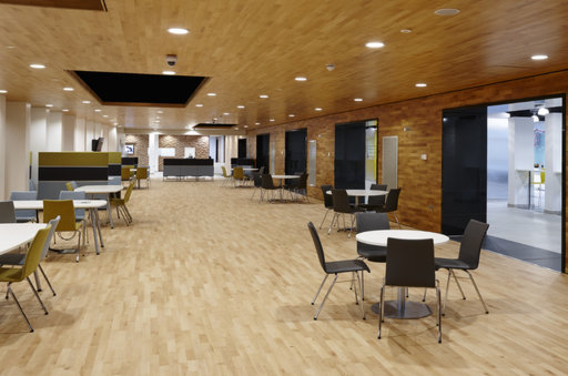 Junckers Beech Solid 2-Strip Wood Flooring, Oiled, Harmony, 129x14 mm