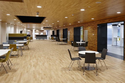 Junckers Beech Solid 2-Strip Wood Flooring, Oiled, Variation, 129x14mm