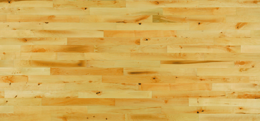 Junckers Beech Solid 2-Strip Wood Flooring, Silk Matt Lacquered, Variation, 129x14mm