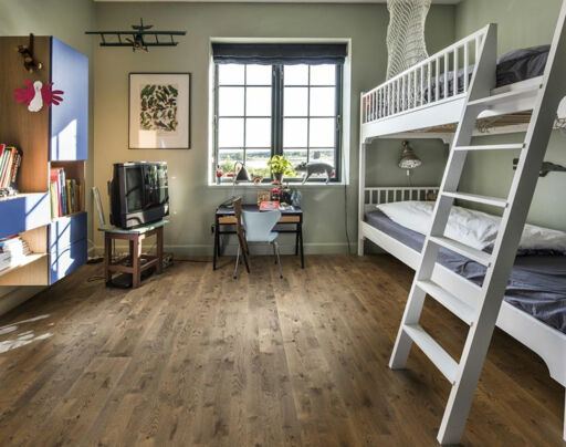 Kahrs Harmony Ale Engineered Oak Flooring, Rustic, Brushed, Matt Lacquered, 200x15x2423mm