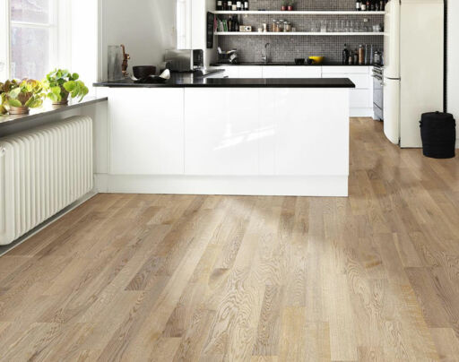 Kahrs Sand Portofino Oak Engineered 2-Strip Wood Flooring, Matt Lacquered, 200x15x2423mm