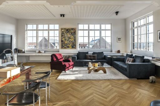 Kahrs Studio Natural Herringbone Engineered Oak Flooring, Prime, Oiled, 70x11x490mm