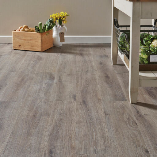 Lifestyle Colosseum Dryback Taupe Oak Luxury Vinyl Flooring 7 Plank, 177x2.5x1219mm