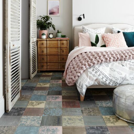 Lifestyle Colosseum XL 5G Clic Block Art Luxury Vinyl Flooring, 450x5x908mm