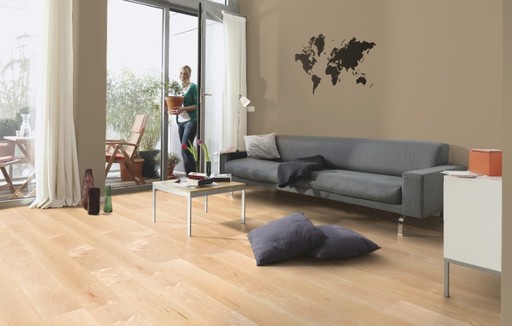 Boen Andante Maple Engineered Flooring, Matt Lacquer, 138x3x14 mm