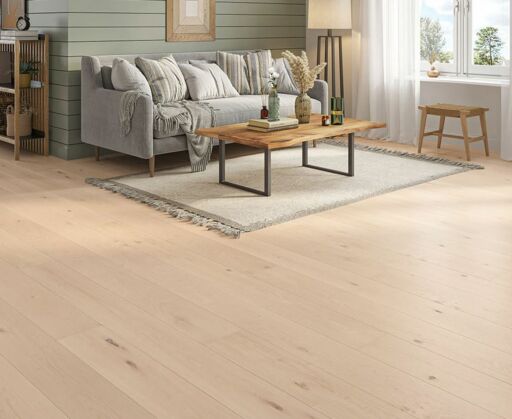Myrhilda Engineered Oak Flooring, Natural, Smooth, Unfinished, 190x14x1900mm