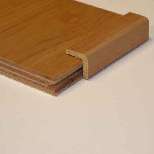 Unfinished Solid Oak Corner Bead, 39 X 29 mm, 2.7 m