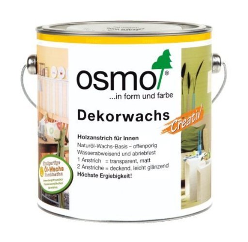 Osmo Wood Wax Finish Intensive, Snow, 0.75L