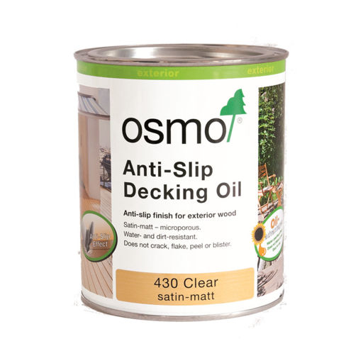 Osmo Anti-Slip Decking Oil, Satin, 0.75L