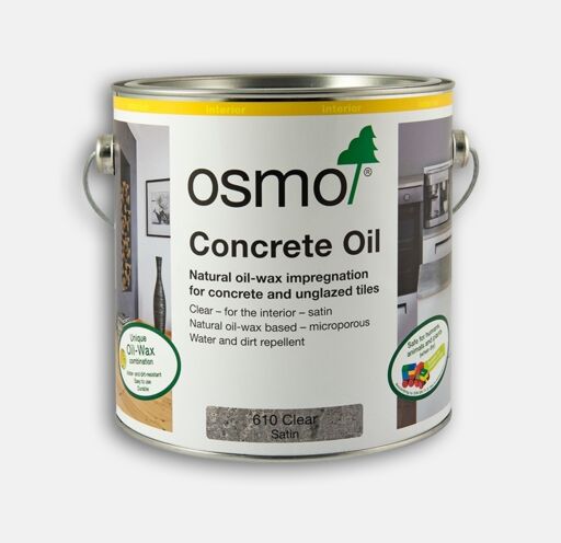 Osmo Concrete Oil, Clear Satin, 5ml Sample