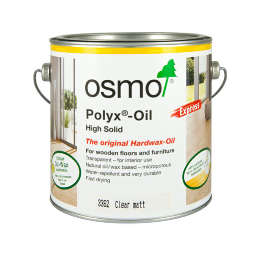 Osmo Polyx-Oil Hardwax-Oil, Express, Clear Matt, 10L