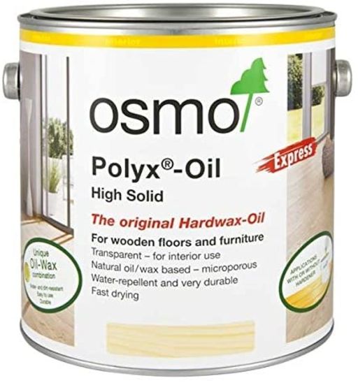 Osmo Polyx-Oil Hardwax-Oil, Express, Clear Satin, 2.5L