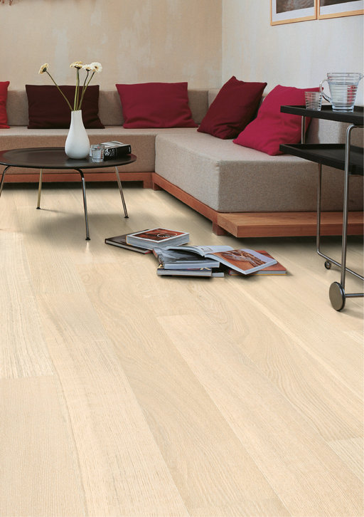 QuickStep Palazzo Polar Oak Engineered Flooring, Matt Lacquered, 190x13.5x1820 mm