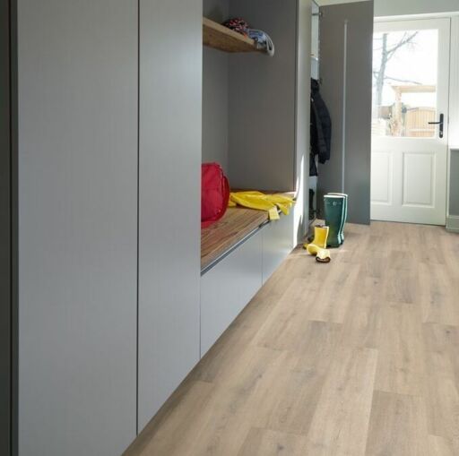 Polyflor Camaro Naked Blond Oak Vinyl Flooring, 184.2x1219.2mm