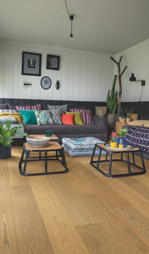 QuickStep Palazzo Ginger Bread Oak Engineered Flooring, Extra Matt Lacquered, 190x13.5x1820 mm