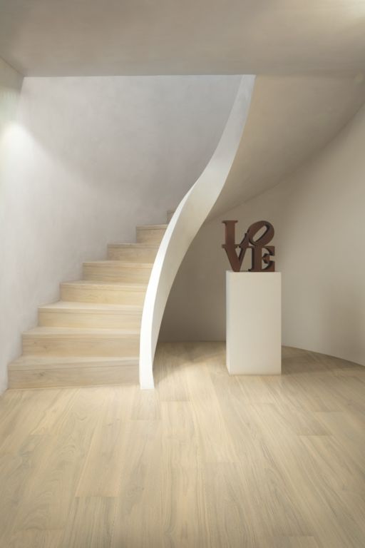 QuickStep Palazzo Lily White Oak Engineered Flooring, Brushed, Extra Matt Lacquered, 190x13.5x1820 mm