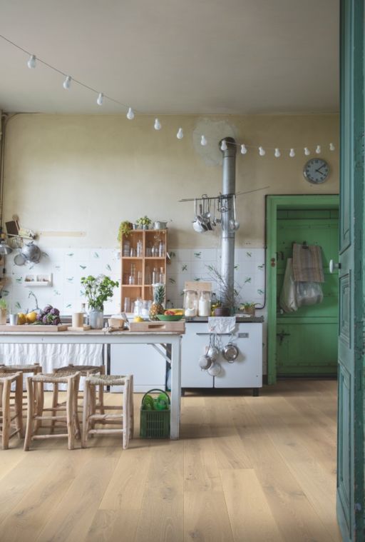 QuickStep Palazzo Lime Oak Engineered Flooring, Extra Matt Lacquered, 190x13.5x1820 mm