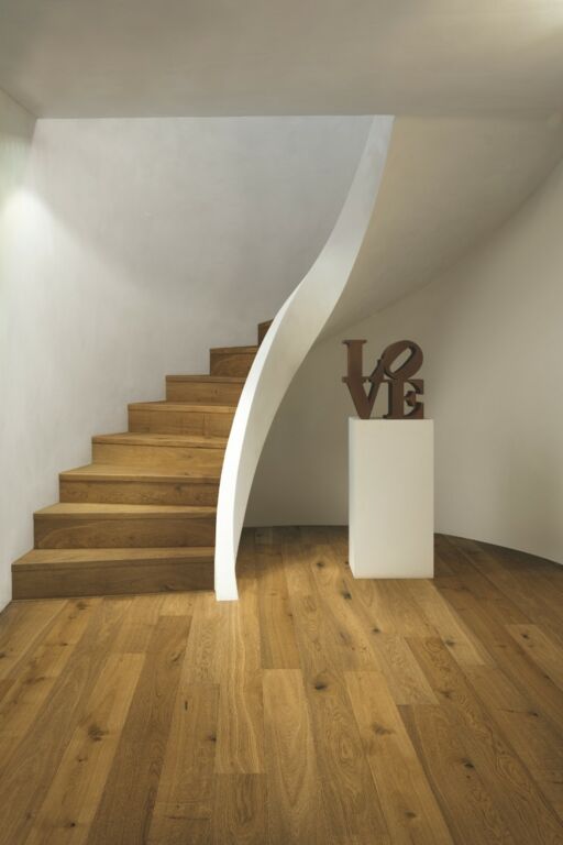 Quickstep Amato Cinnamon Oak Engineered Flooring, Brushed & Extra Matt Lacquered, 145x13x1820mm