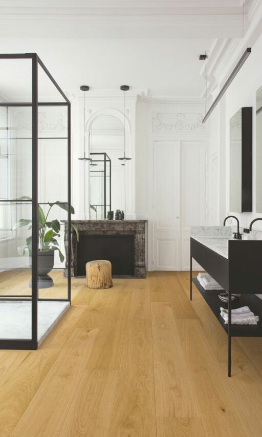 Quickstep Cala Natural Oak Engineered Flooring, Brushed & Extra Matt Lacquered, 220x13x2200mm