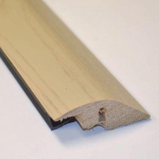 Solid White Oak Reducer Threshold, Lacquered, 90 cm